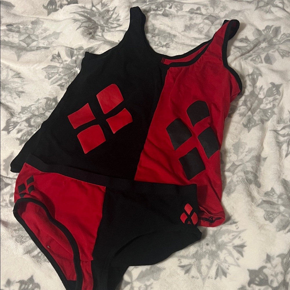Underoos Harley Quinn Sleep Set